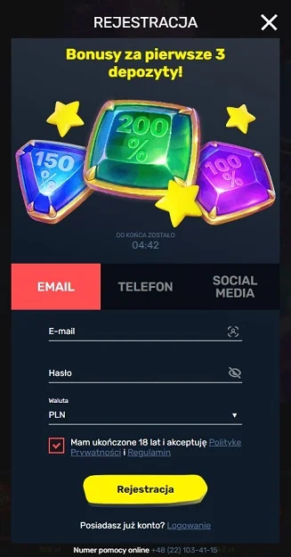 SlottyWay-Casino-formularz-rejestracyjny-1